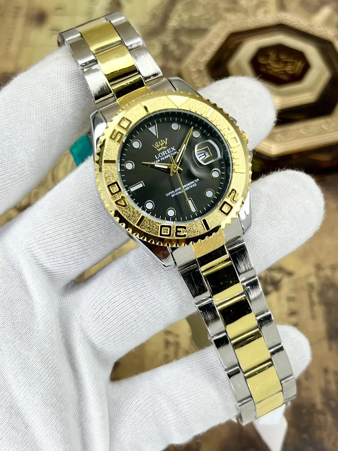 Rolex men’s watch stainless steel - Image 6
