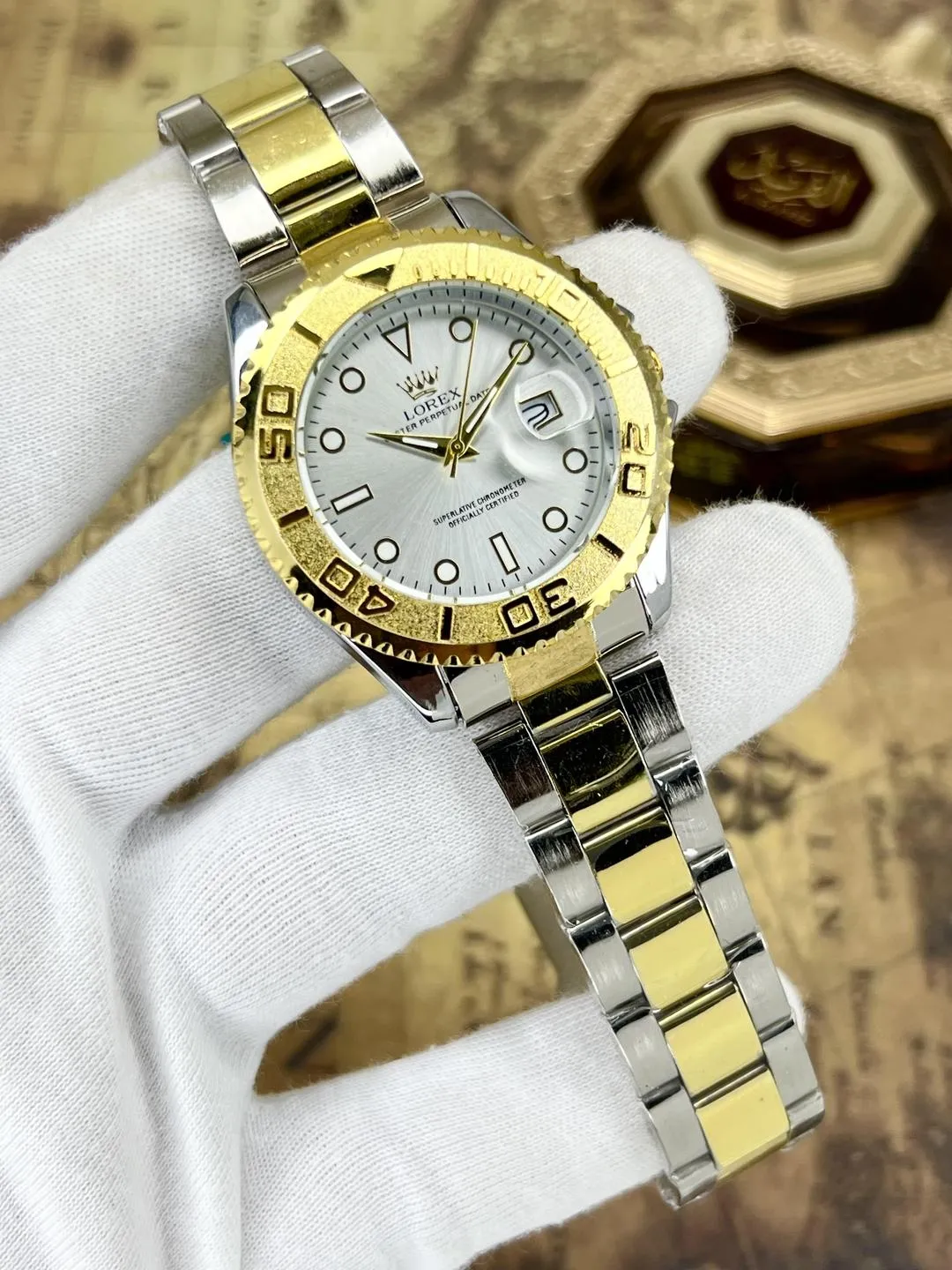 Rolex men’s watch stainless steel - Image 4