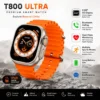 T800 Ultra Smart Watch Orange 2.0"HD Display