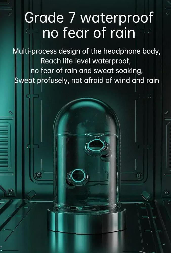 M25 Wireless Gaming Earbuds Black ABS Bluetooth 5.0 - Image 12