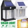 Solar Sensor Lamp motion activated Rechargeable ABS plastic