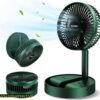 PORTABLE RECHARGEABLE FAN GREEN