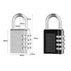 Digital Combination Lock 40mm Zinc Alloy Black