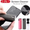 Black ABS Phone Screen Cleaner for All Devices