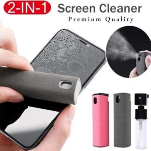 Black ABS Phone Screen Cleaner for All Devices