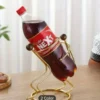 Golden Humanoid Drink Rack For Home Office Decor