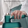 Green Steam Iron For Quick Wrinkles Remover