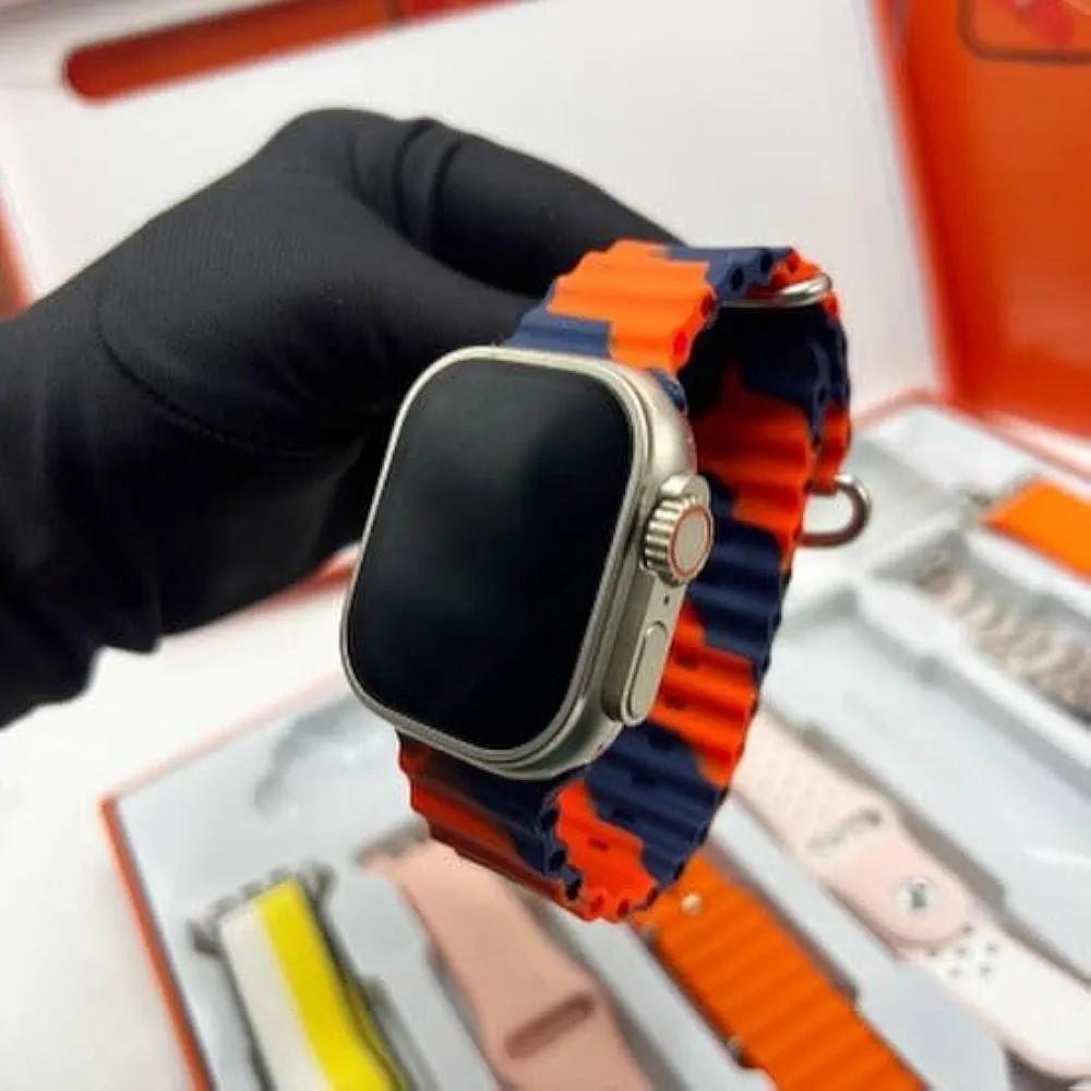 Smart Watch With 7 Belts & Water Resistant Design - Image 4