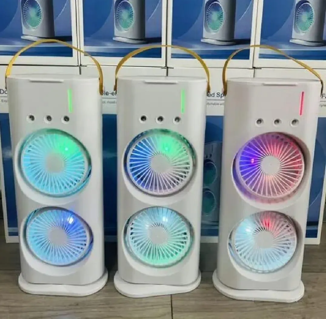 Portable USB Mini Fan White 360° Rotatable