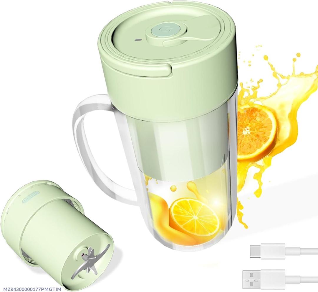 Electric Juice Cup Mint Green 50ml Fast Charging - Image 4