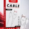 WMA POWER Super Fast Type-C Cable (WMA-100) – 3.8A Fast Charging