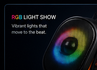 A768 Portable LED Wireless Speaker - Image 2