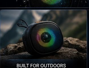 A768 Portable LED Wireless Speaker - Image 8