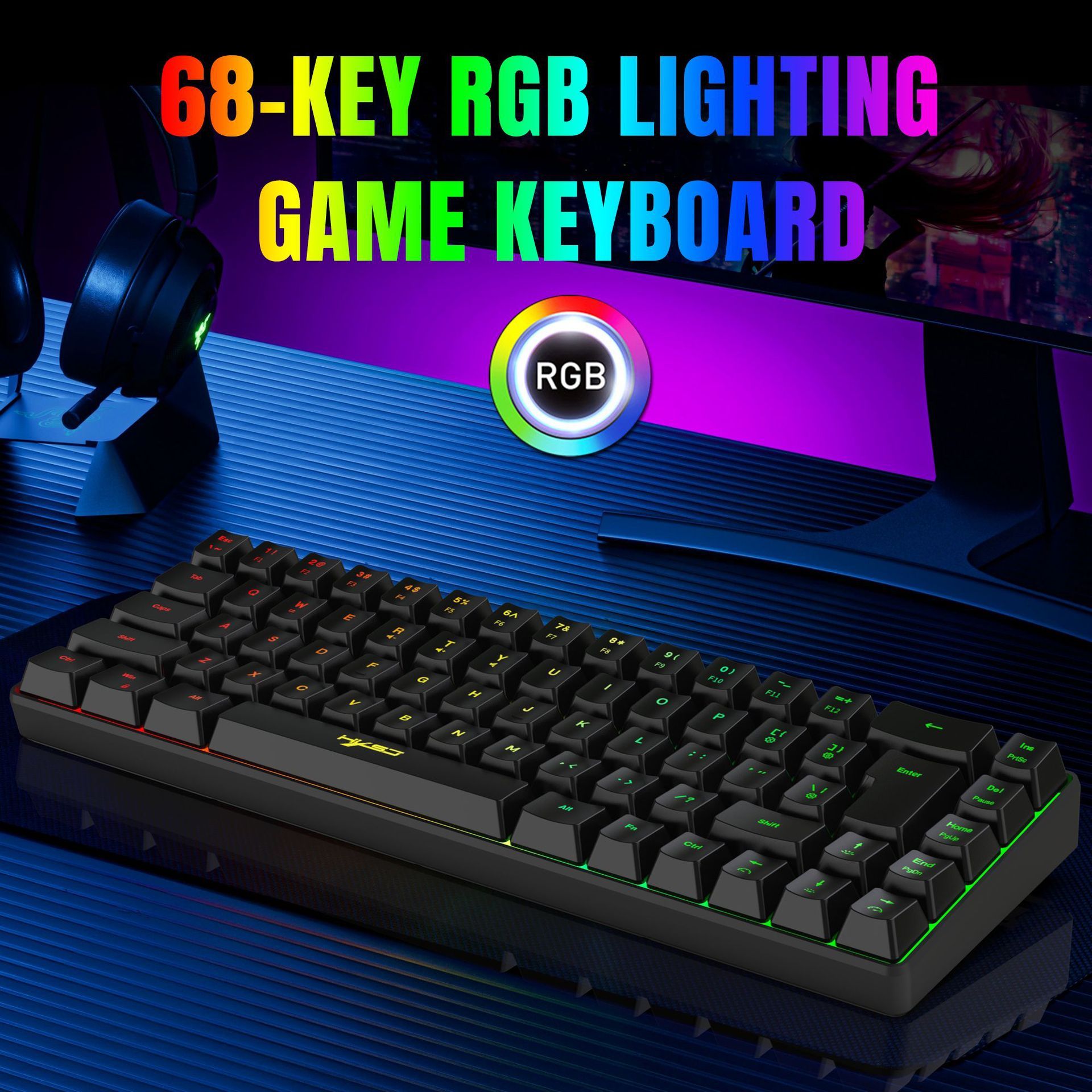 Mechanical Feeling Membrane Gaming Keyboard - Image 5
