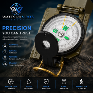 Military Grade Waterproof Compass for Outdoor Hiking Pakistan