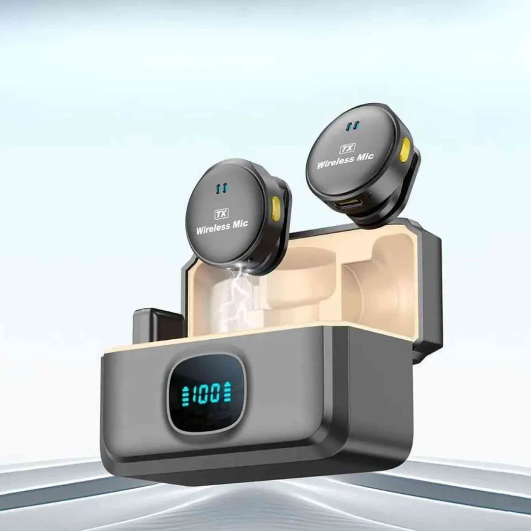 M9 Pro Wireless Microphone / Wireless Microphone Video Recording Microphone For Streaming - Image 3