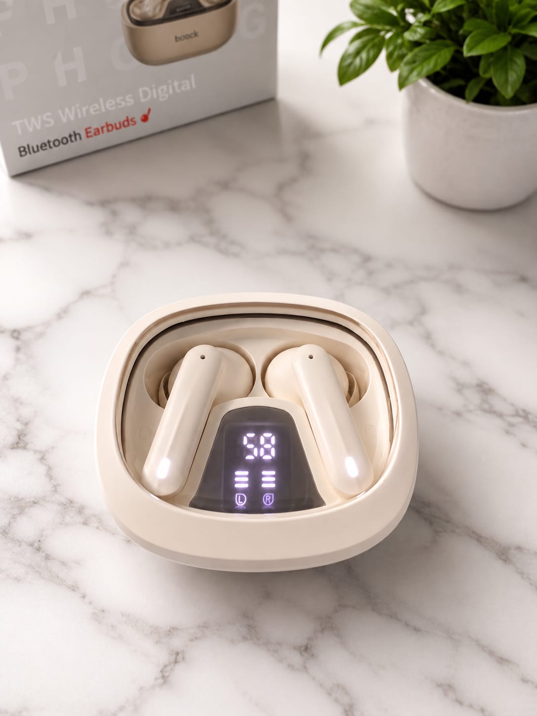 Toocki TWS Wireless Digital Bluetooth Earbuds - Image 2