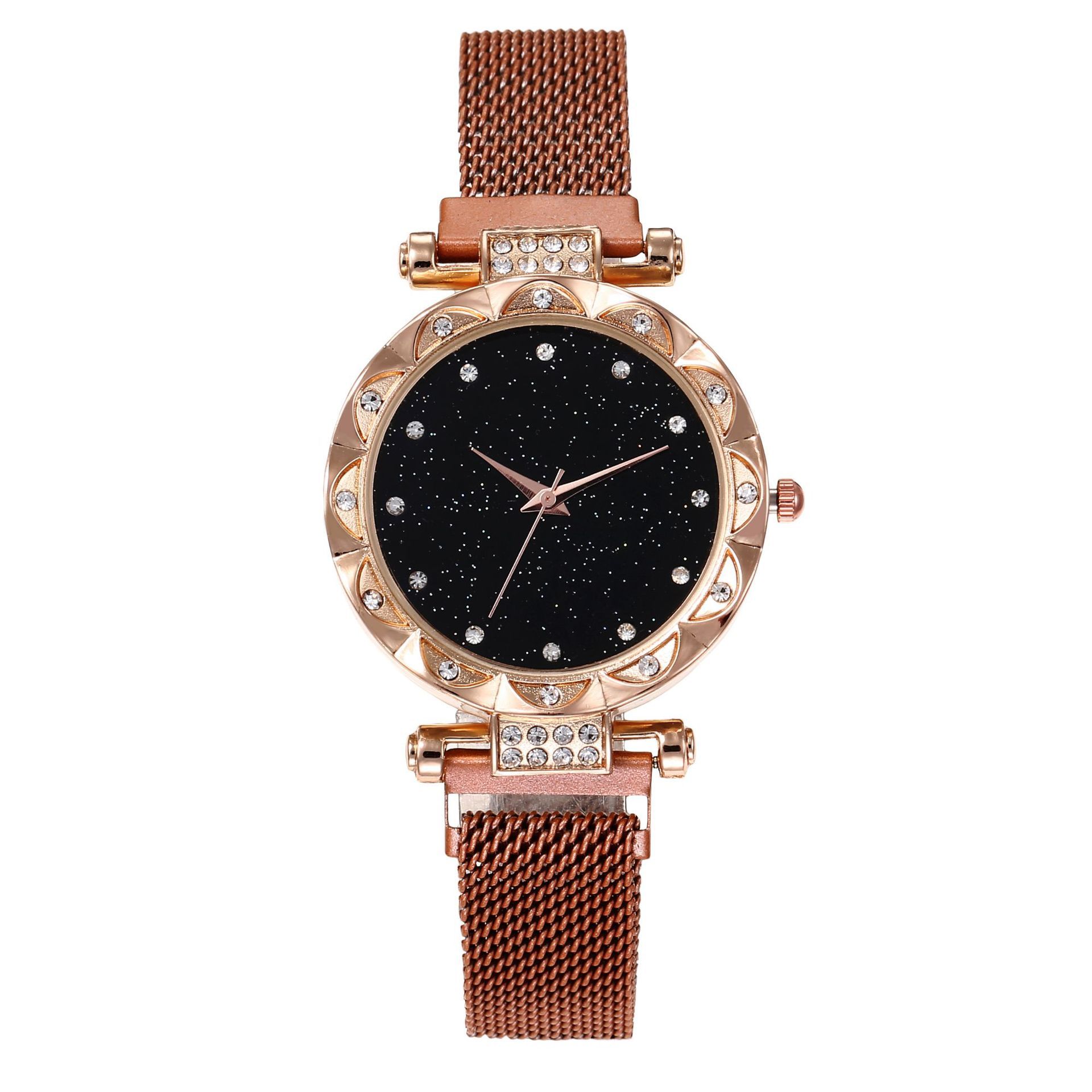 Magnetic Strap Set Womens Quartz Wristwatch - Image 3