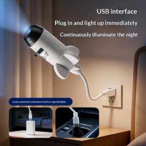Starry Sky Projector Lamp USB-Powered LED Night Light