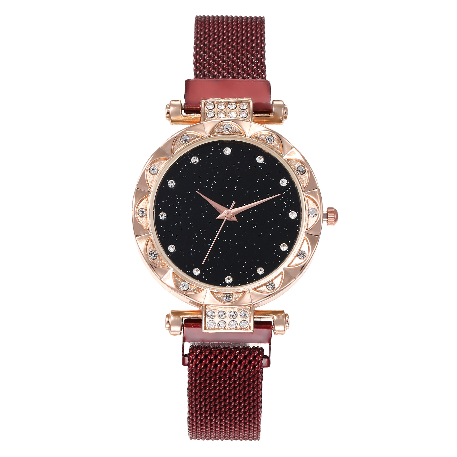 Magnetic Strap Set Womens Quartz Wristwatch - Image 2