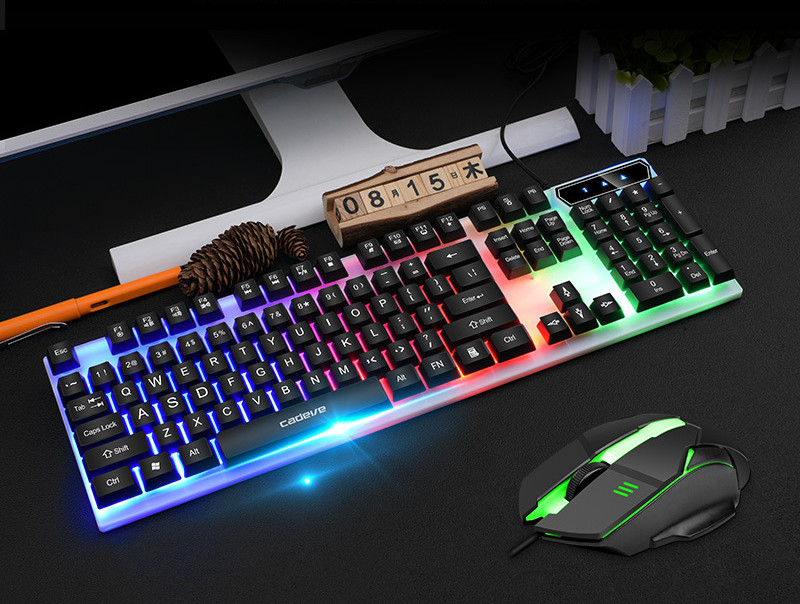 Colorful Backlit Gaming Usb Wired Gaming Keyboard - Image 3