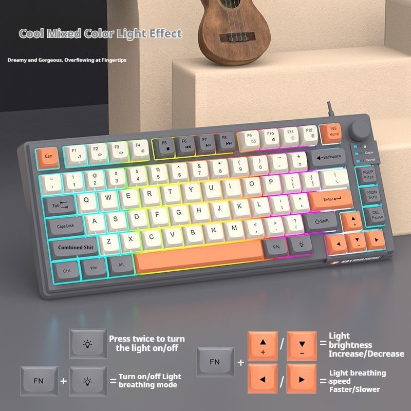 Wired USB Mechanical Gaming Keyboard - Image 3