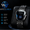 Chic men's Square Dial Watch With Chain Scrap