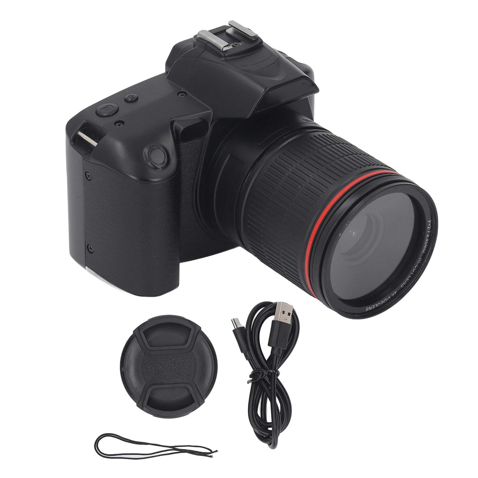 Digital Camera 3 Inch IPS Screen 4K 64MP 16x Digital Zoom Night Vision Wireless Dual Cameras Camcorder With Memory Card 32G - Image 4